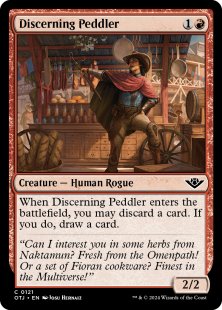 Discerning Peddler (foil)