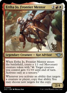 Ertha Jo, Frontier Mentor (foil)