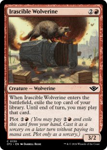 Irascible Wolverine (foil)