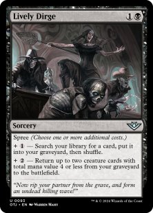 Lively Dirge (foil)