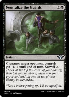 Neutralize the Guards (foil)