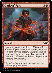 Outlaws' Fury (foil)