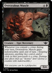 Overzealous Muscle (foil)