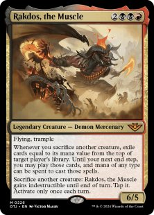 Rakdos, the Muscle (foil)