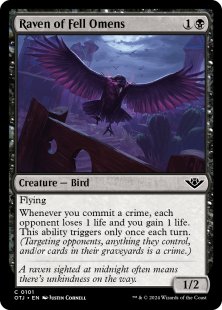 Raven of Fell Omens (foil)