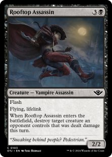 Rooftop Assassin (foil)