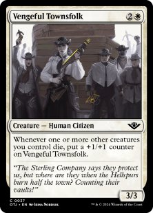 Vengeful Townsfolk (foil)