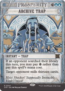 Archive Trap (foil) (showcase)