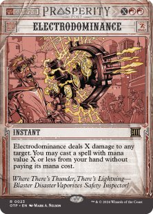 Electrodominance (foil) (showcase)