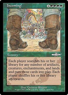 Incoming! (oversized)