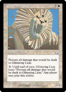 Glittering Lion (foil)