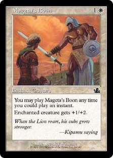 Mageta's Boon (foil)