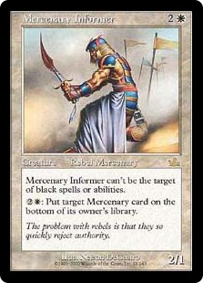 Mercenary Informer (foil)