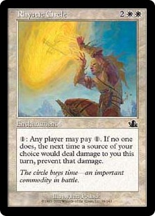 rhystic cards mtg Rhystic Circle - Prophecy