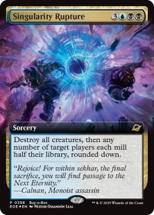 Singularity Rupture (foil) (extended art)