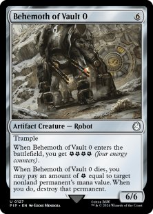 Behemoth of Vault 0 (foil)