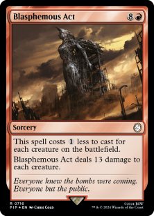 Blasphemous Act (surge foil)