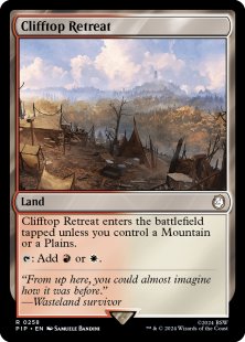 Clifftop Retreat (foil)