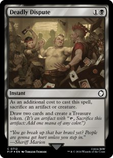 Deadly Dispute (surge foil)