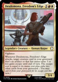 Desdemona, Freedom's Edge (surge foil)