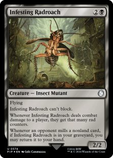 Infesting Radroach (surge foil)