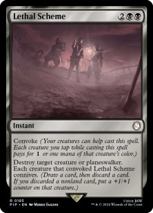 Lethal Scheme (foil)