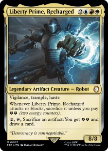 Liberty Prime, Recharged (foil)