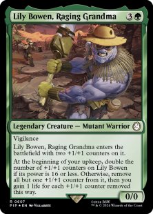 Lily Bowen, Raging Grandma (surge foil)