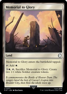 Memorial to Glory (foil)