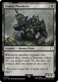 Pitiless Plunderer (foil)