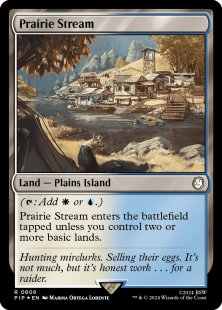 Prairie Stream (surge foil)