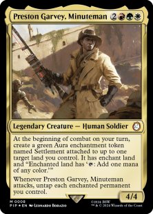 Preston Garvey, Minuteman (foil)