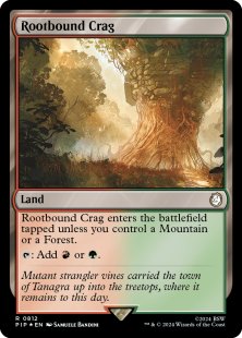 Rootbound Crag (surge foil)