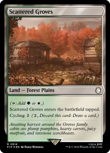 Scattered Groves (surge foil)