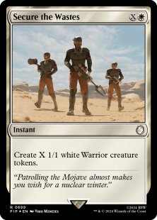 Secure the Wastes (surge foil)