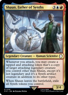 Shaun, Father of Synths (foil)
