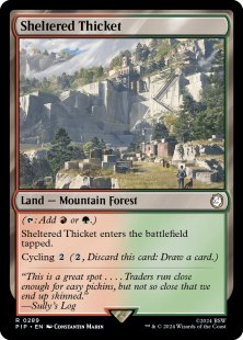Sheltered Thicket (foil)