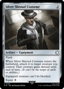 Silver Shroud Costume