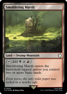 Smoldering Marsh (surge foil)