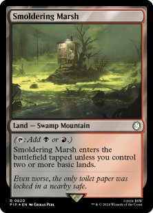 Smoldering Marsh (surge foil)