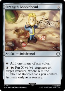 Strength Bobblehead (surge foil)