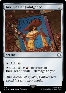 Talisman of Indulgence (surge foil)