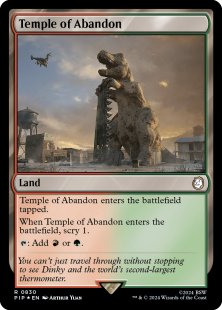 Temple of Abandon (surge foil)