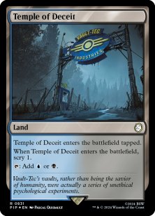 Temple of Deceit (surge foil)