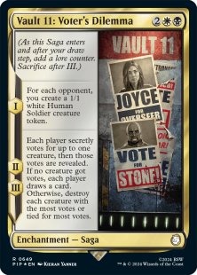 Vault 11: Voter's Dilemma (surge foil)