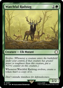 Watchful Radstag (foil)