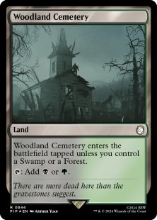 Woodland Cemetery (surge foil)