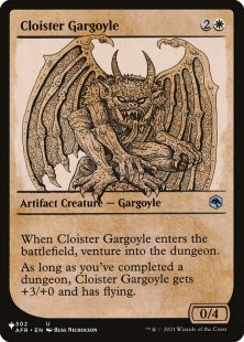 Cloister Gargoyle (showcase)