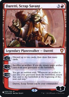 Daretti, Scrap Savant (Commander Anthology 2018) (foil)