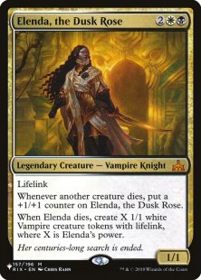 Elenda the dusk rose combo